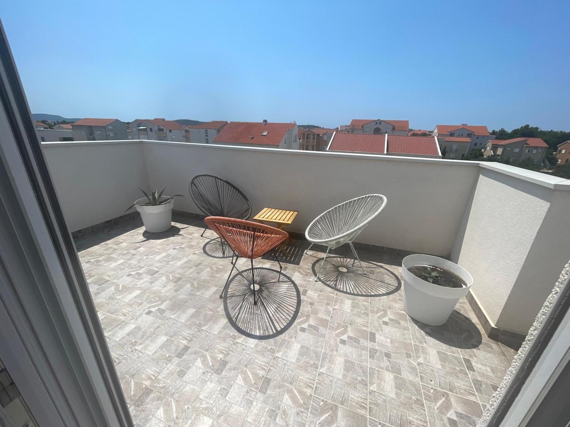 Villa Iva Vodice Bagian luar foto